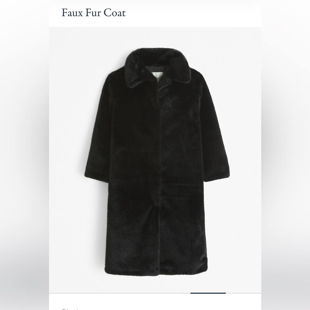 NWT Faux fur coat